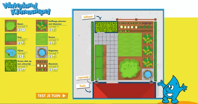 Droppie Water leert kinderen omgaan met klimaatveranderingen